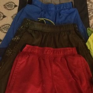 Boys athletic shorts and tops